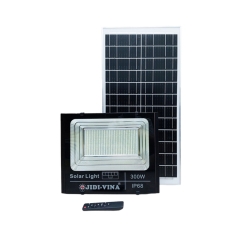 Đèn Năng Lượng Mặt Trời JD 300W JIDI-VINA Tấm Pin Mono (7 PIN)