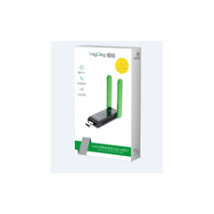 Bộ Thu Wifi Cổng USB 2 Râu 1400MB Veggieg VK1400