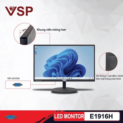 Màn hình LCD 19 inch VSP E1916H LED Monitor