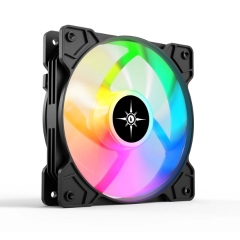 Quạt tản nhiệt KENOO ESPORT RGB (Fan12) - Màu Đen