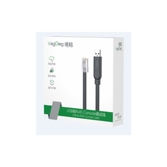 Cáp lập trình Console USB ra LAN (RJ45) V-U403 Veggieg