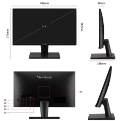 Màn Hình 22 Inch ViewSonic VA2215-H Full HD Eyecare Bảo Vệ Mắt