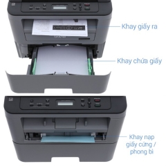 Máy In Laser Trắng Đen Đa Năng Brother DCP-L2520D In 2 Mặt Scan Copy
