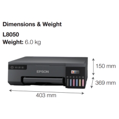 Máy In Phun Màu Epson EcoTank L8050 Wifi In Ảnh