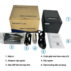 Máy In Hoá Đơn Xprinter XP-Q807K USB+LAN 2024