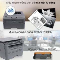 Máy In Laser Trắng Đen Brother HL-L2366DW Wifi