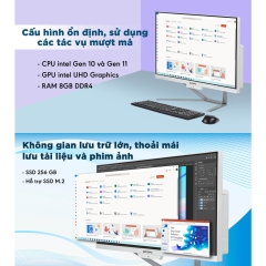 Máy Tính All In One SingPC M22Ki582-W Core i5-10400