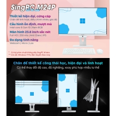 Máy Tính All In One SingPC M24Pi382-W Core i3-10100