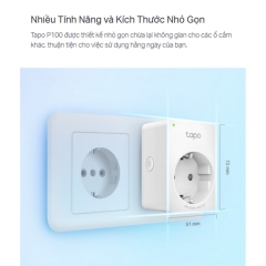 Ổ Cắm Wifi Thông Minh Mini Tapo P100