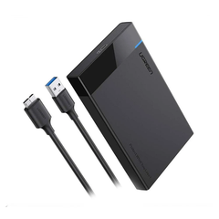 Hộp đựng ổ cứng/ Box ổ cứng Ugreen 2.5 inch USB 3.0 kèm dây cáp (30848)