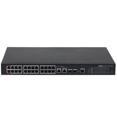 Switch Dahua 24 port POE 10/100 DH-PFS4226-24ET-360
