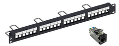 Thanh đấu nối mạng Patch Panel rỗng 24 cổng CommScope (1U, 19 inch)