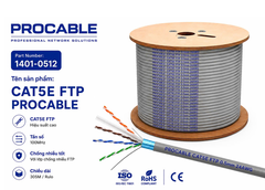 Cáp mạng ProCable Cat5e FTP 1401-0512