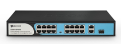 Bộ chuyển mạch Switch PoE 16 cổng BDCOM S1200-16P2G1S