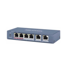 Switch Mạng PoE Hikvision DS-3E0106P-E/M 4 Cổng