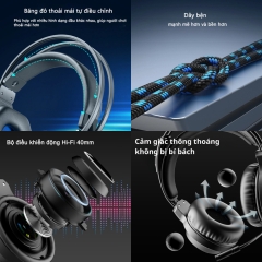 Tai Nghe Gaming Deiog E8450 Có Mic