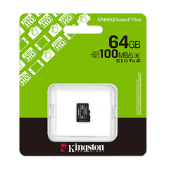 Thẻ nhớ MicroSD Kingston Canvas Select Plus 64GB SDCS3/64GBSP