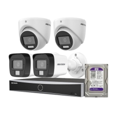 Trọn Gói Bộ 4 Camera Analog Hikvision 2MP Lắp Đặt Tận Nơi TPHCM