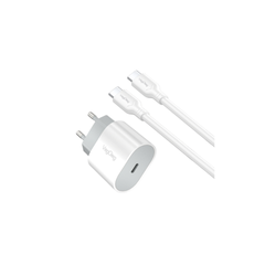 Bộ sạc nhanh 20W + Cáp sạc USB Type C 2 đầu dài 1.2M Veggieg V-M101