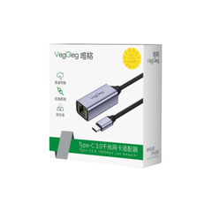 Cáp chuyển USB Type C ra LAN Veggieg V-K309