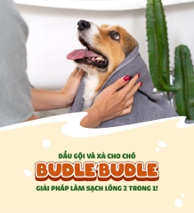 Dầu gội và xả cho chó Budle'Budle