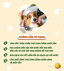 Dầu gội và xả cho chó Budle'Budle