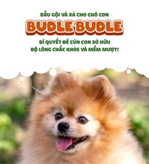 Dầu gội và xả chó con Budle'Budle