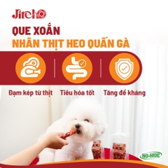 Que xoắn nhân thịt heo quấn gà