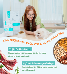 Thức ăn cho chó Thịt gà & Cá hồi