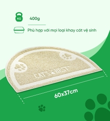 Thảm vệ sinh Cat's Best Cat Litter anti-tracking mat