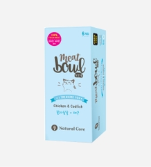 Pate gà và cá tuyết cho mèo