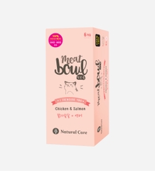 Pate gà và cá hồi cho mèo