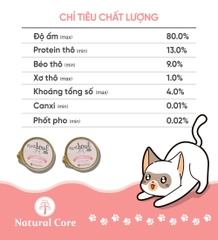 Pate gà và cá hồi cho mèo