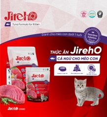 Thức ăn JirehO Cá ngừ cho mèo con
