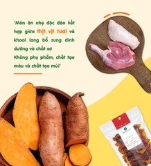 Thịt cuộn khoai lang