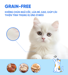 Thức ăn hạt mềm cho mèo Zenith Hairball