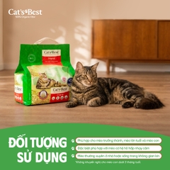 Cát vệ sinh hữu cơ vón cục khử mùi và vi trùng Cat's Best Original