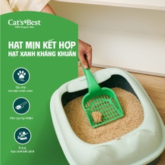 Cát vệ sinh hữu cơ vón cục siêu thấm hút và kháng khuẩn Cat's Best Sensitive