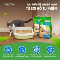 Cát vệ sinh cho thú cưng Cat's Best Universal