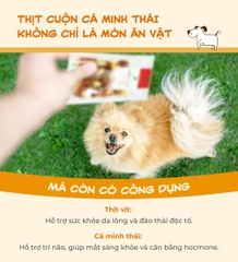 Thịt cuộn Cá minh thái