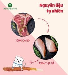 Thịt cuộn da bò