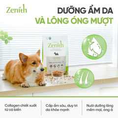 Thức ăn hạt mềm Zenith thịt gà & cừu cho chó già