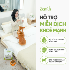 Thức ăn hạt mềm Zenith thịt gà & cừu cho chó già