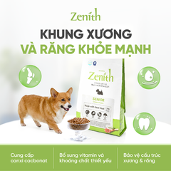 Thức ăn hạt mềm Zenith thịt gà & cừu cho chó già