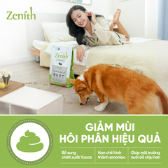 Thức ăn hạt mềm Zenith thịt gà & cừu cho chó già