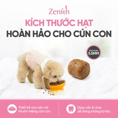 Thức ăn hạt mềm Zenith thịt gà chó con