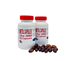 OMETOL CAPSULES - THUỐC NUÔI TUẦN CUỐI ĐÁ CAO CẤP 12 Minum - 2400mgm 10 VIÊN