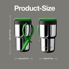 Bình Giữ Nhiệt Chako Lab Twist 530ml