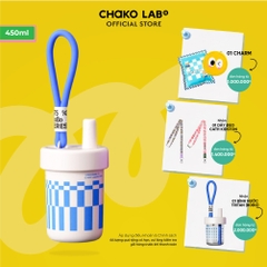 Bình Giữ Nhiệt Tráng Men Chako Lab BoBo 485ml