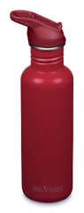 Bình Nước Inox Klean Kanteen Classic 27oz 800ml Nắp Thể Thao Flip Seal Sport Cap, Inox 18/8 Chính Hãng